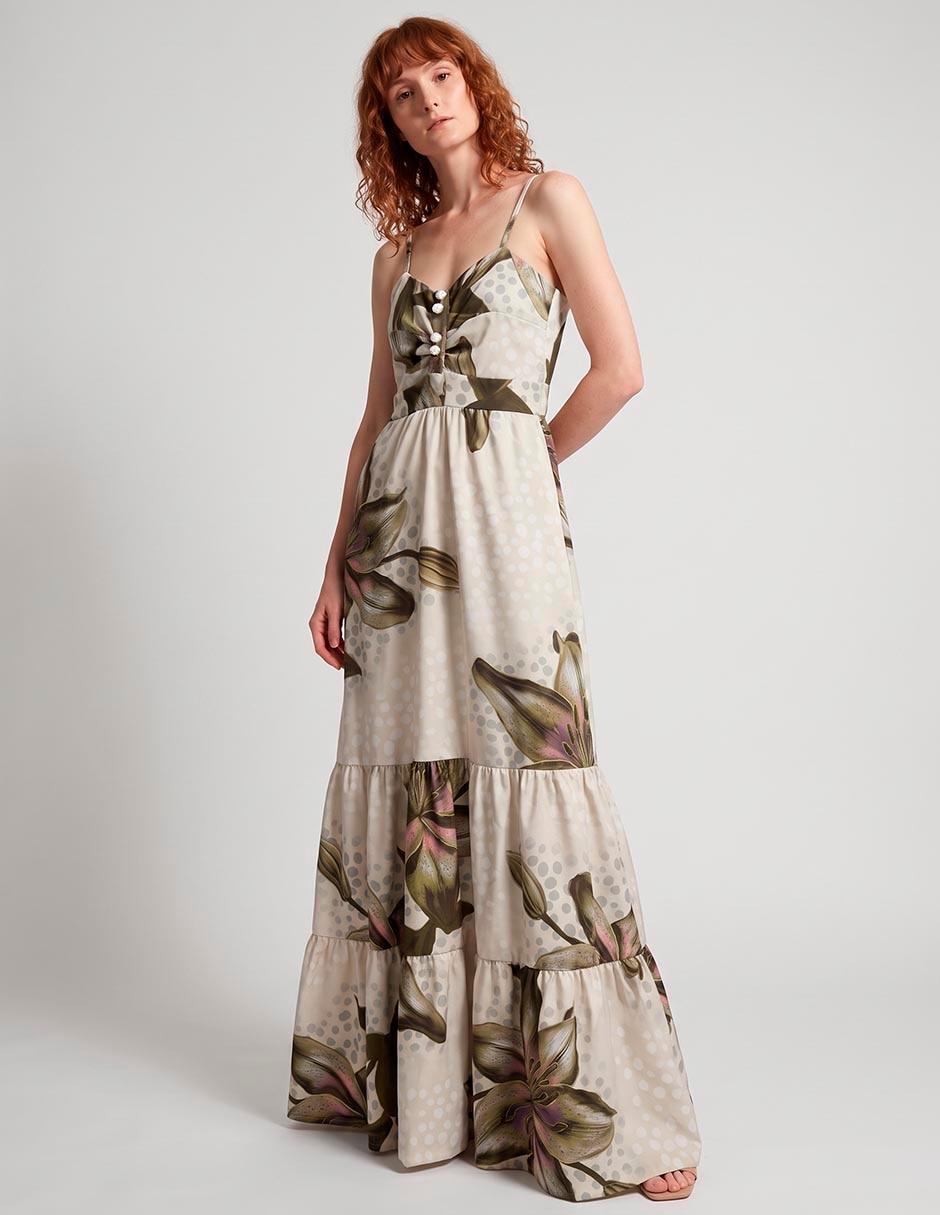 Vestido maxi casual para mujer Vestido maxi casual para mujer