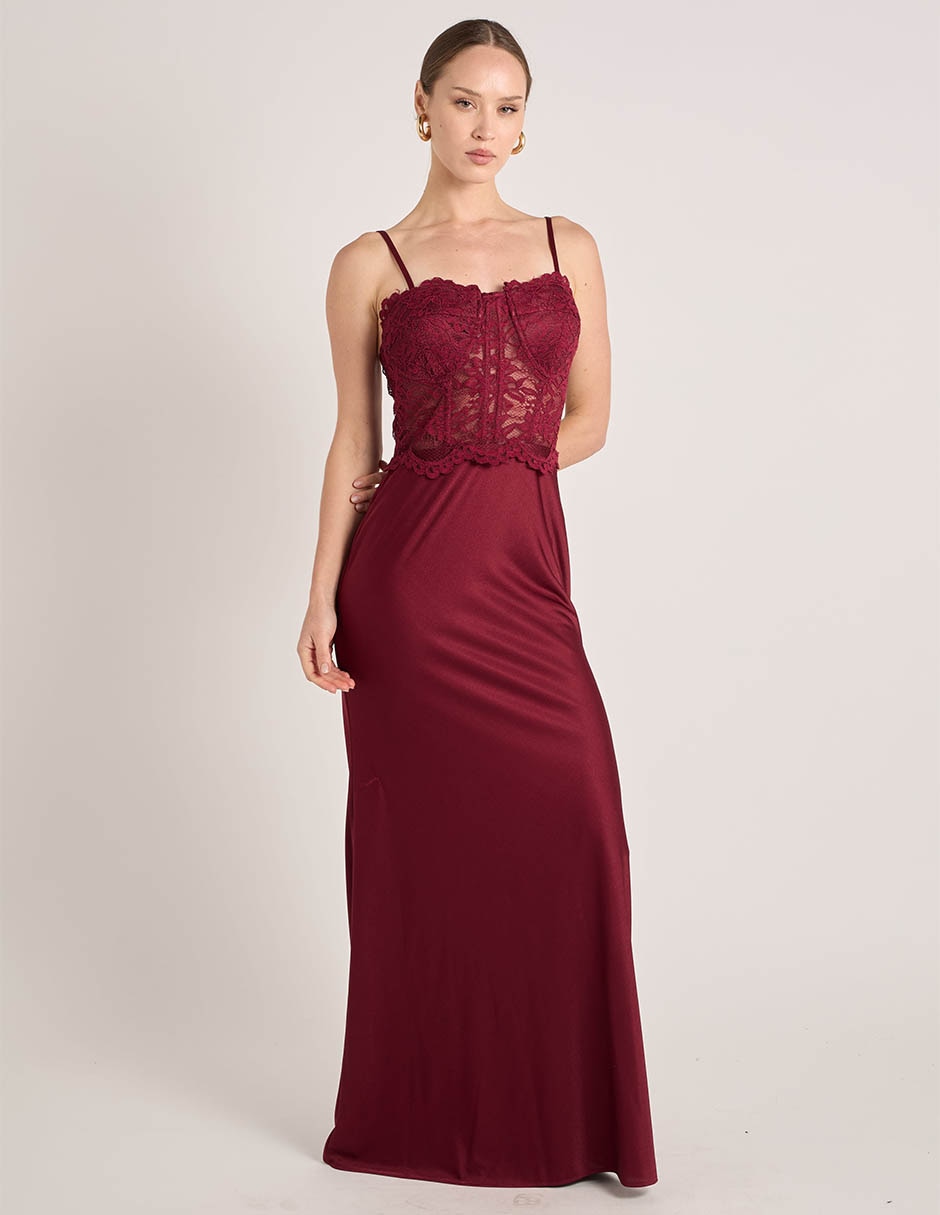 Vestido largo noche rue de la paix para mujer Vestido largo noche rue de la paix para mujer