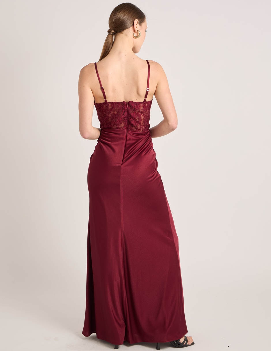 Vestido largo noche rue de la paix para mujer