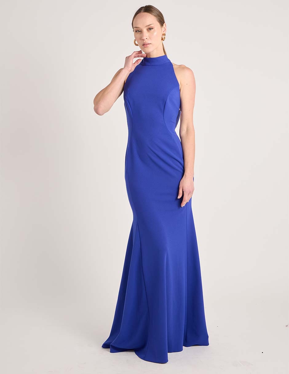 Vestido maxi de fiesta Rue de la Paix espalda abierta
