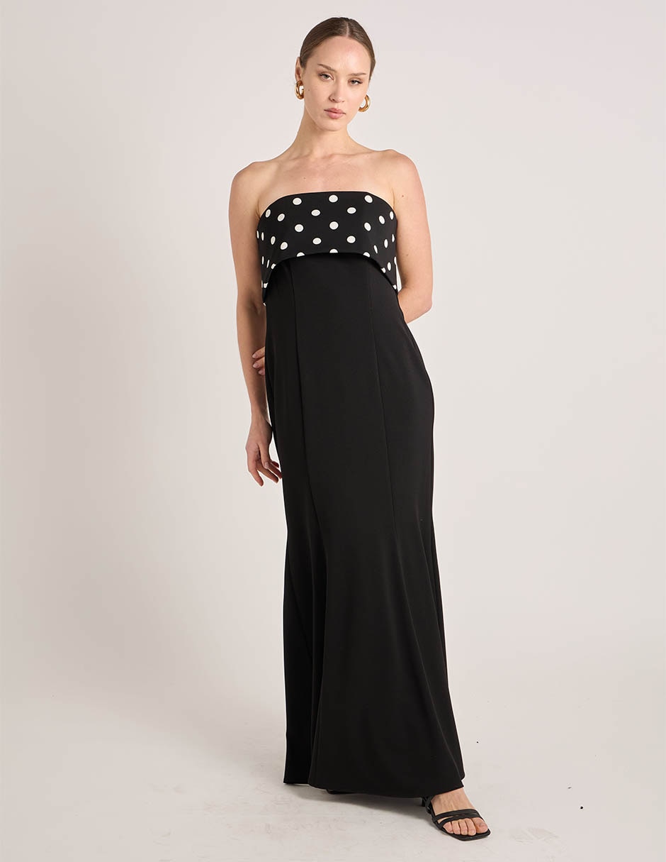 Vestido maxi de fiesta espalda abierta Vestido maxi de fiesta espalda abierta
