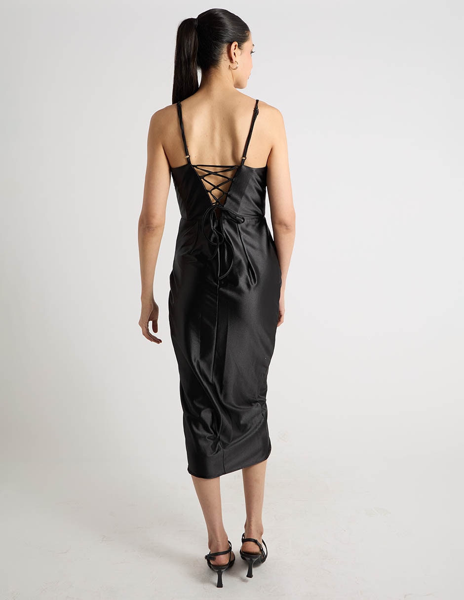 Vestido midi de fiesta 6