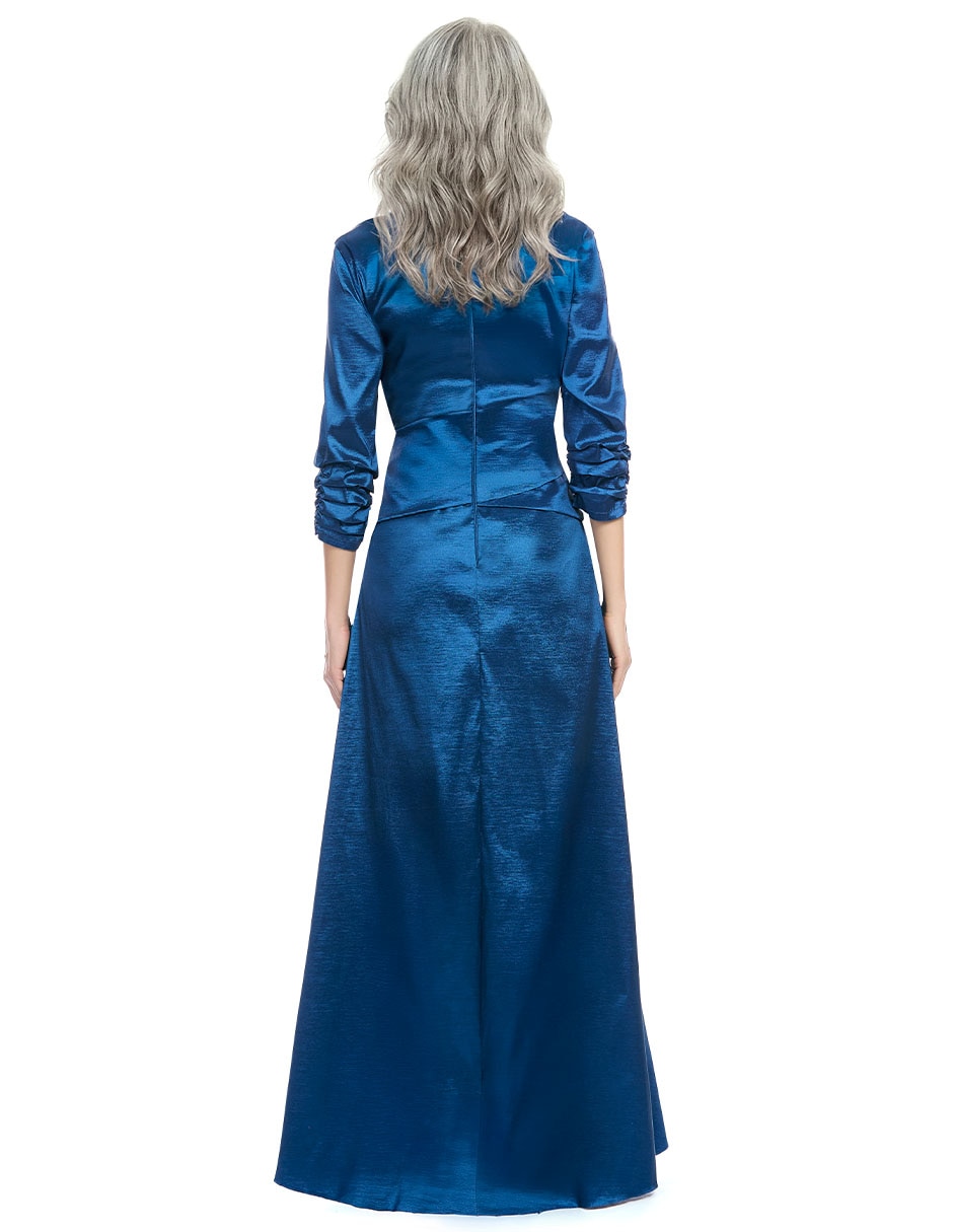 Vestido maxi de fiesta escote V