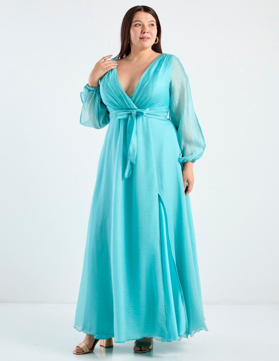 Vestido largo fiesta para mujer 2
