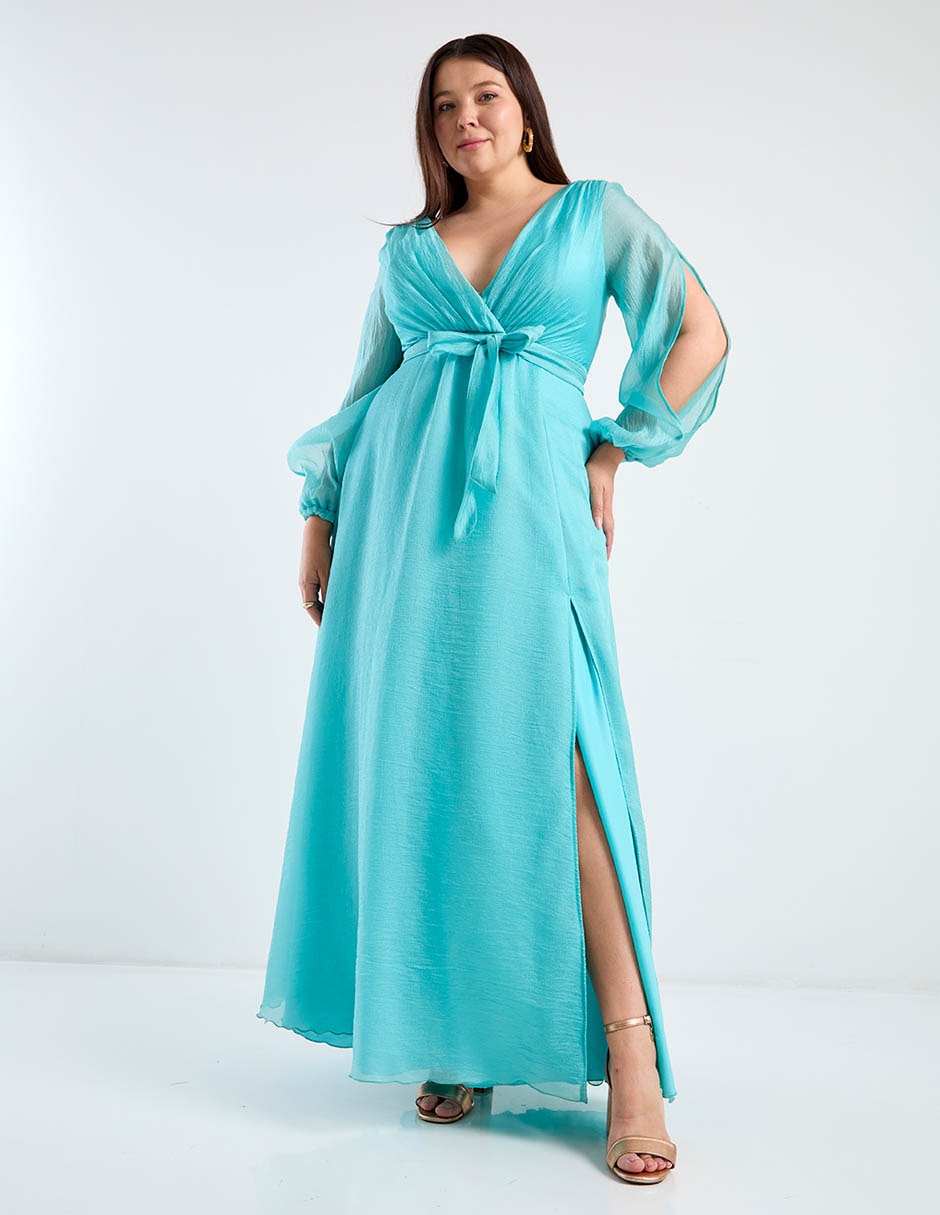 Vestido largo fiesta para mujer
