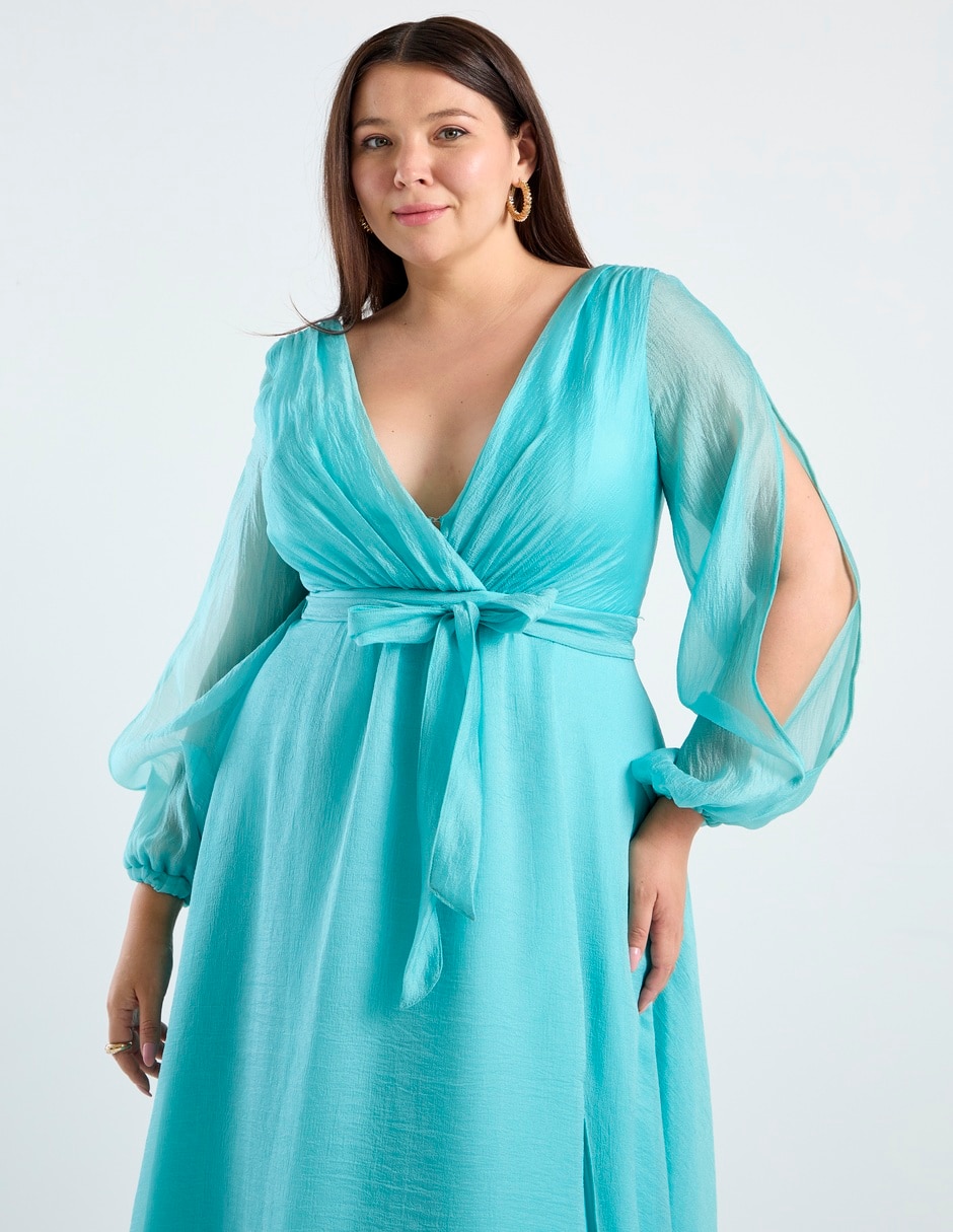 Vestido largo fiesta para mujer