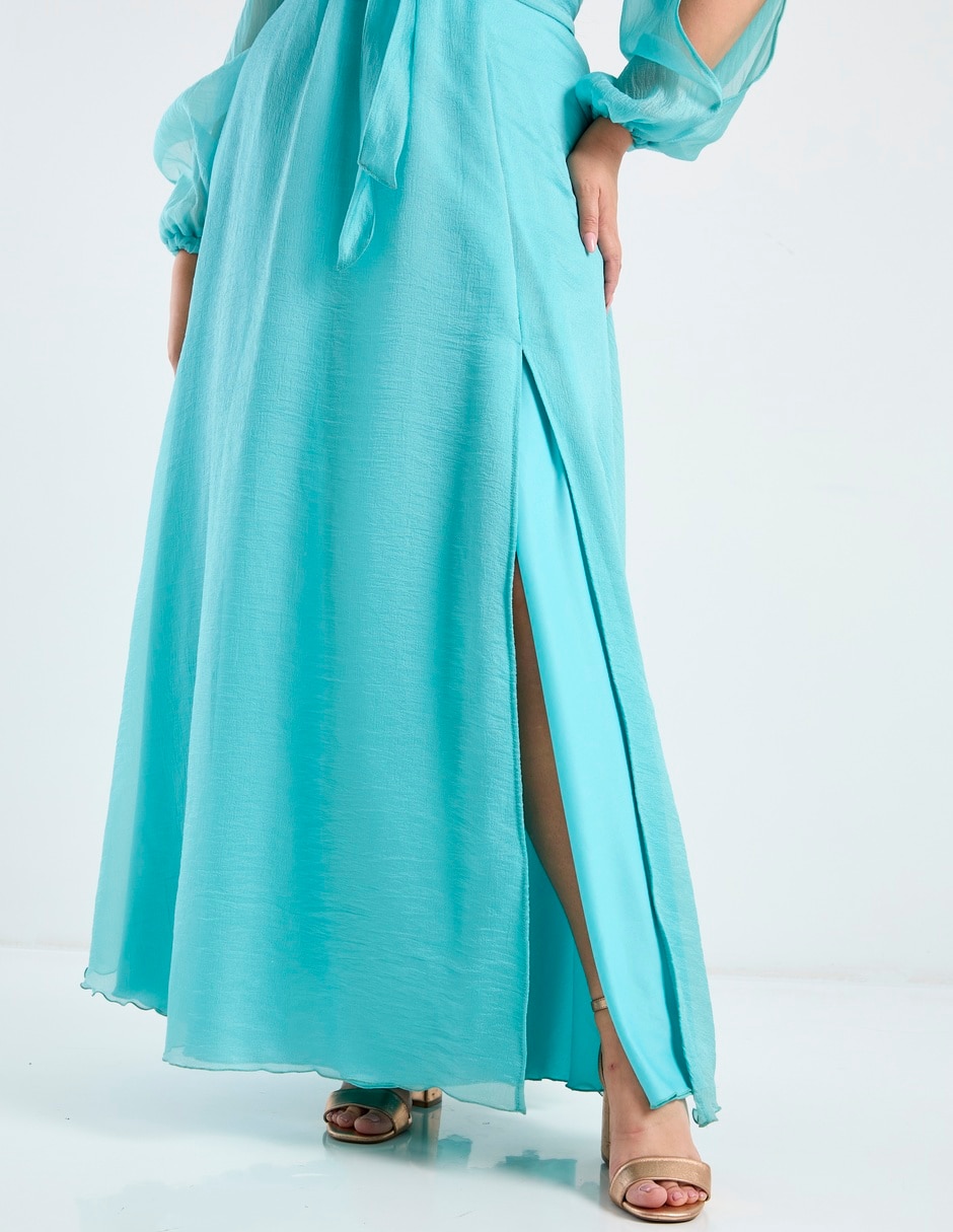 Vestido largo fiesta para mujer