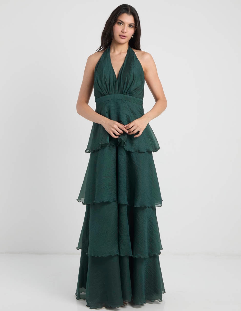 Vestido largo fiesta para mujer 2
