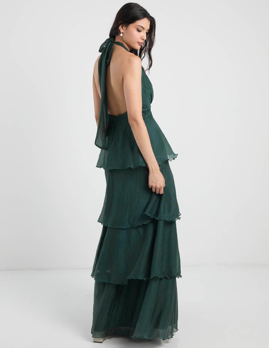 Vestido largo fiesta para mujer 6