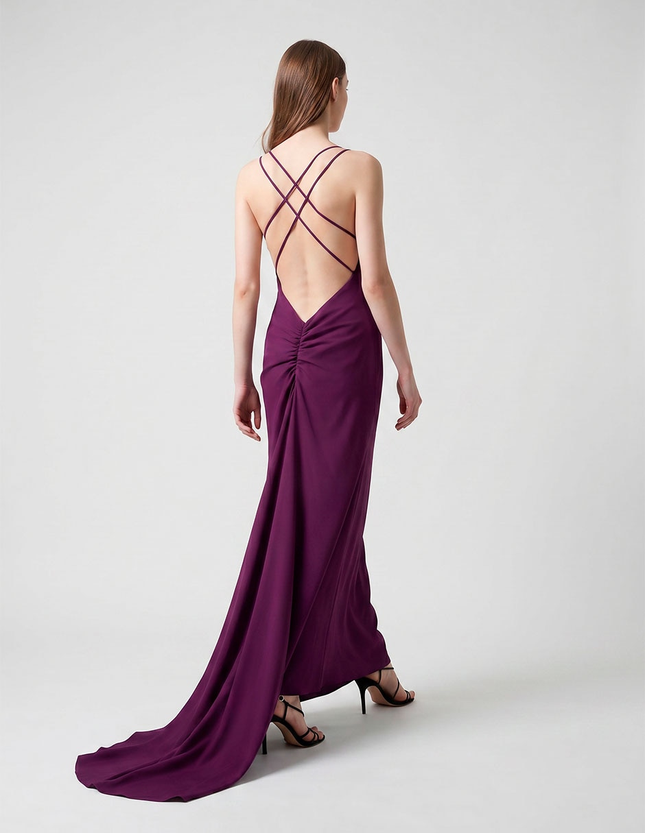 Vestido Maxi Fiesta Rue De La Paix Vestido Para Mujer