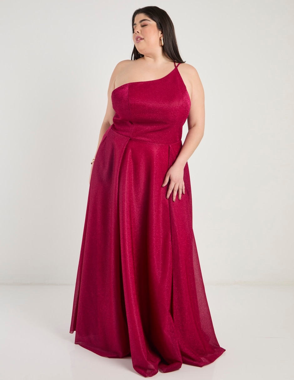 Vestido maxi de fiesta The Pattern espalda abierta