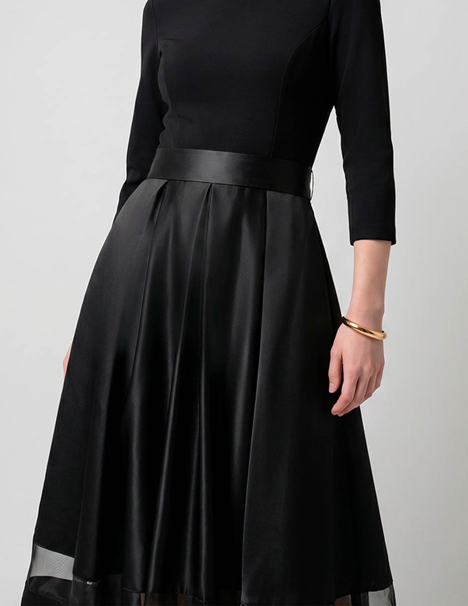 Vestido crop cocktail Ema Valdemossa para mujer