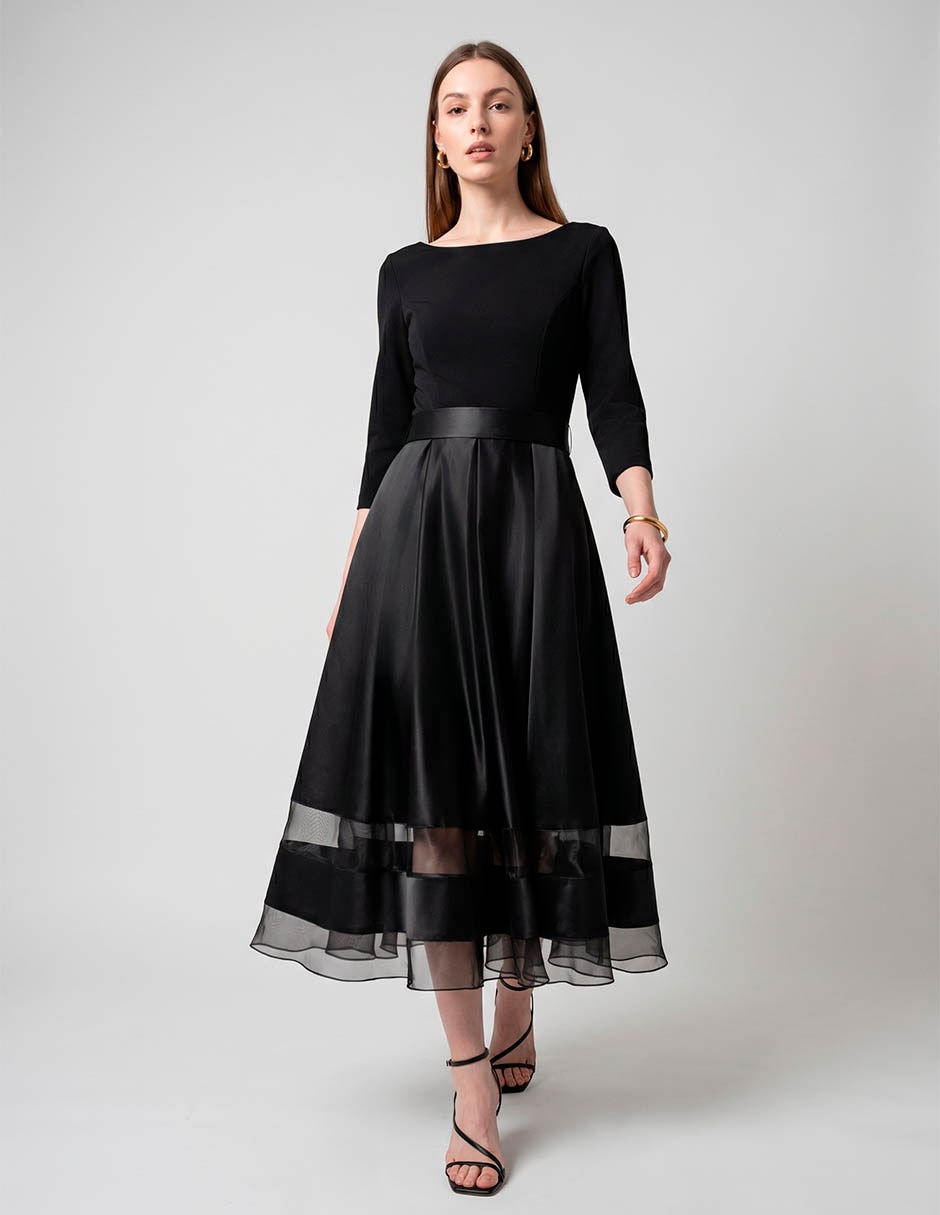 Vestido crop cocktail para mujer 1