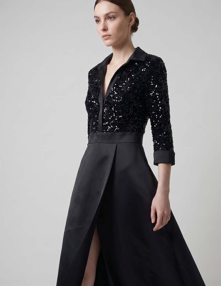 Vestido maxi de fiesta para mujer