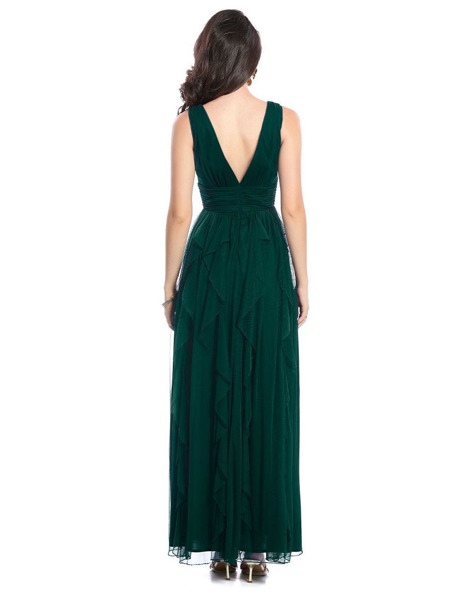 Vestido largo fiesta para mujer 3