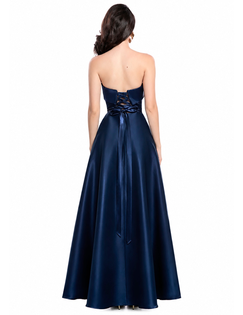 Vestido de fiesta eva brazzi para mujer