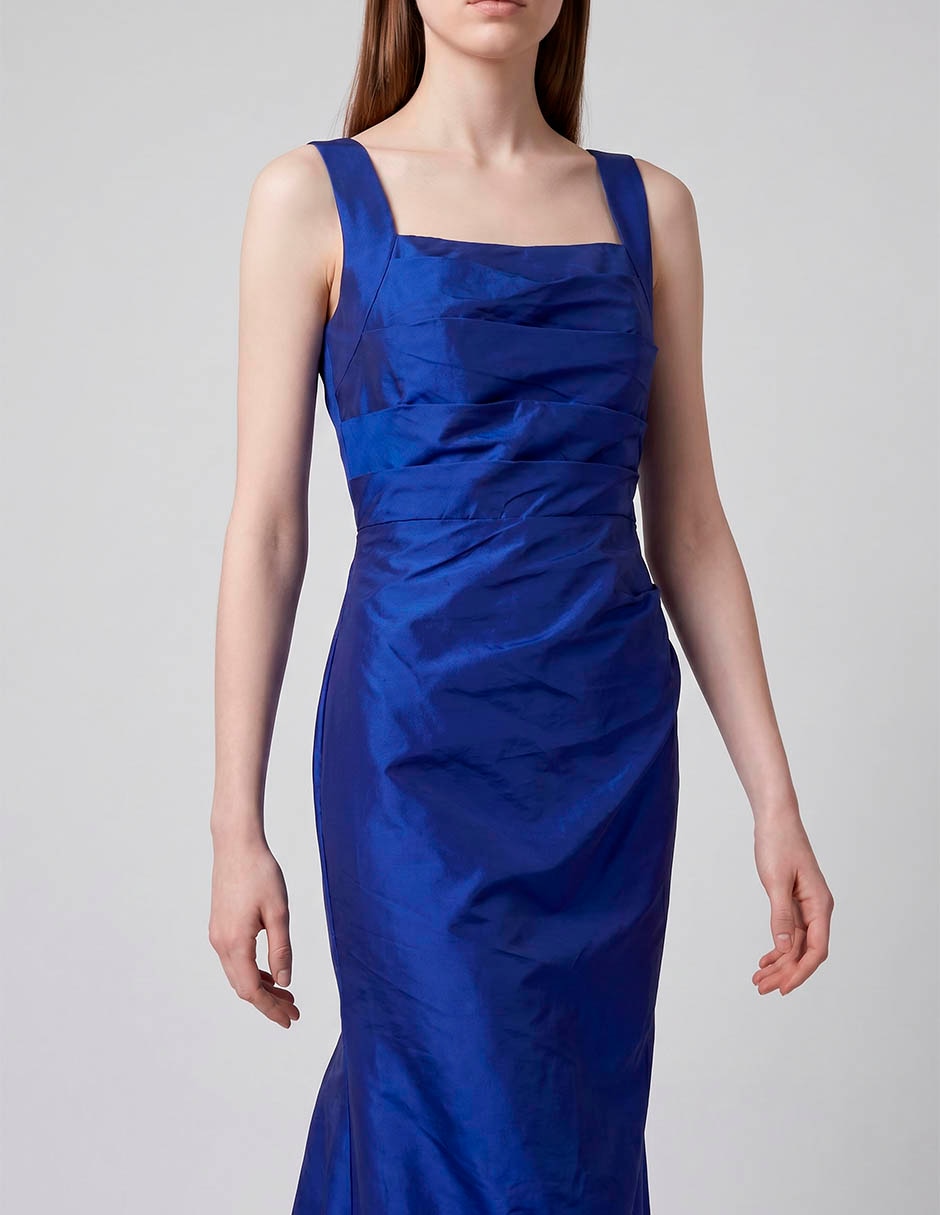 Vestido maxi de fiesta escote espalda abierta 3