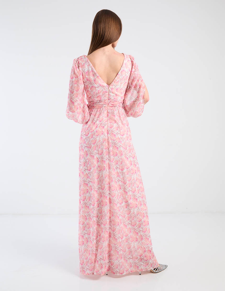Vestido maxi de fiesta rue de la paix escote v