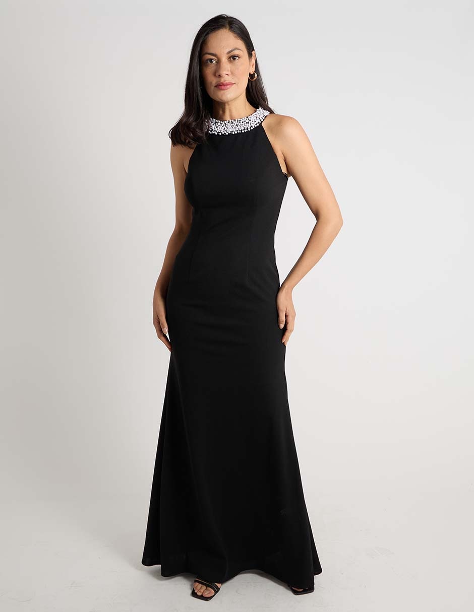 Vestido largo de fiesta