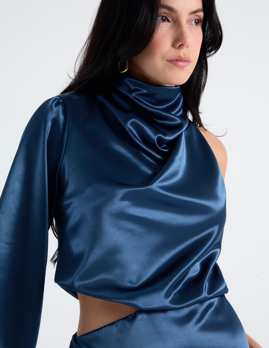 Vestido midi de fiesta 9