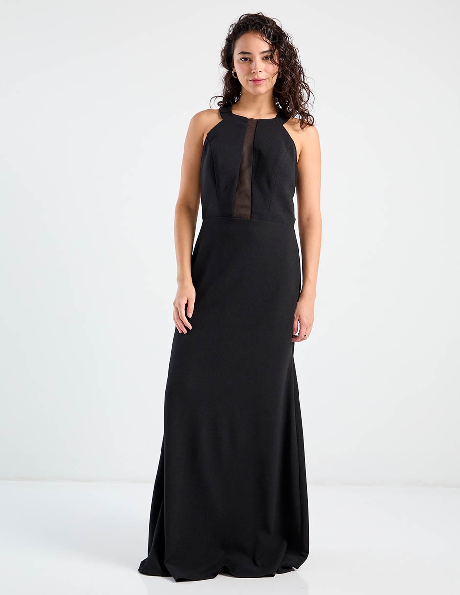 Vestido largo fiesta para mujer 2
