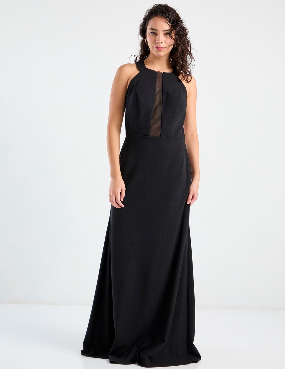 Vestido largo fiesta para mujer 3