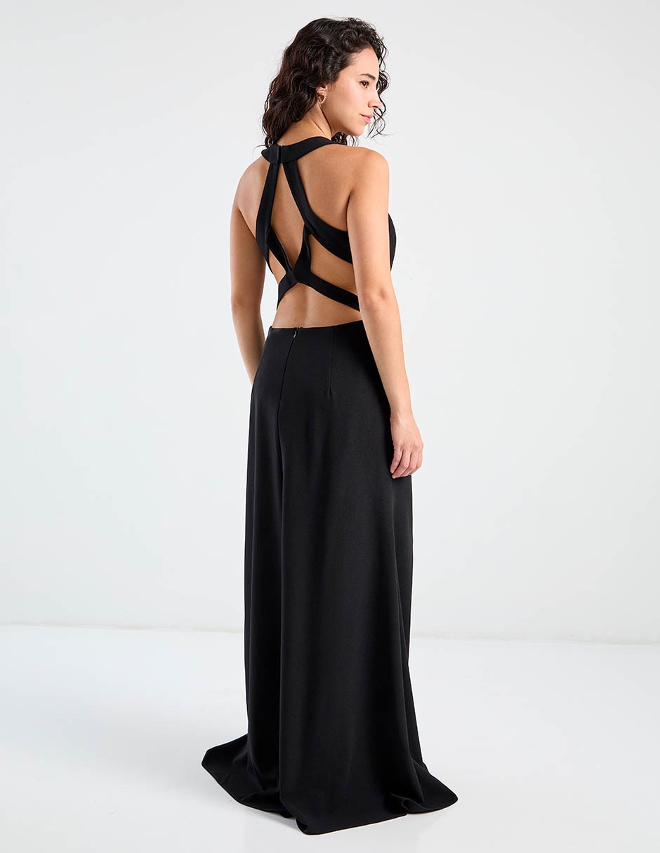Vestido largo fiesta para mujer 6