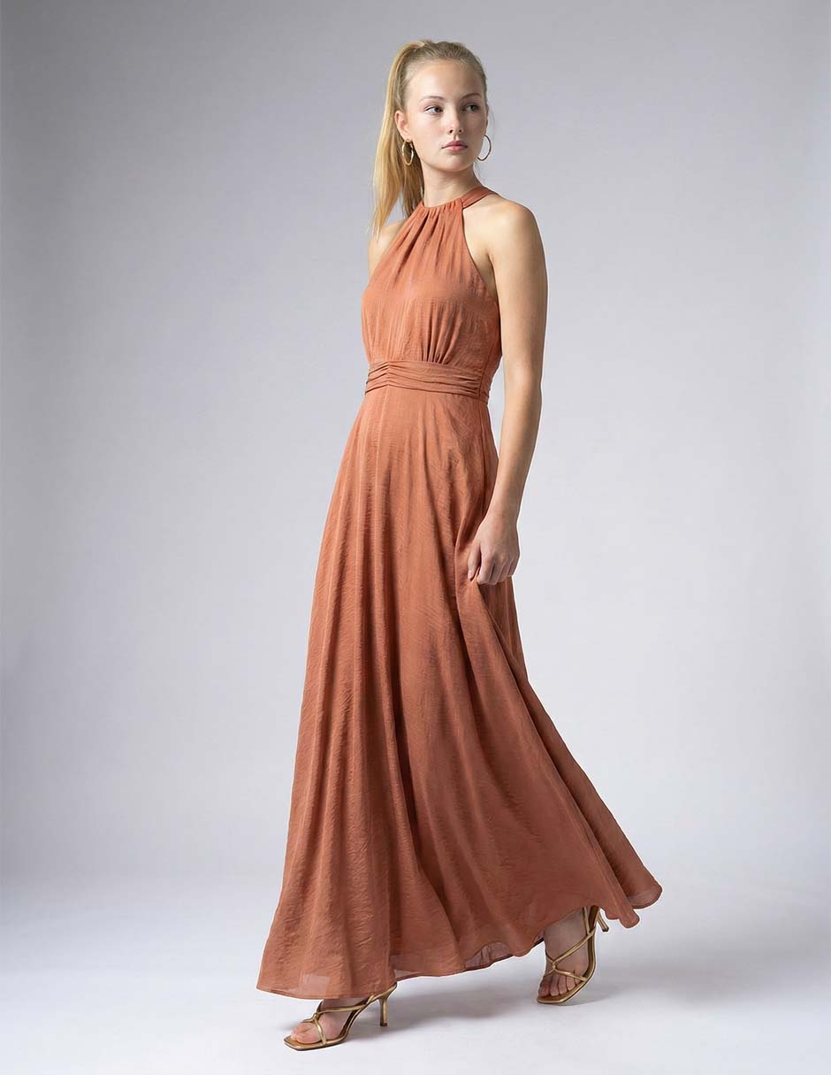 Vestido largo fiesta escote espalda abierta Vestido largo fiesta escote espalda abierta