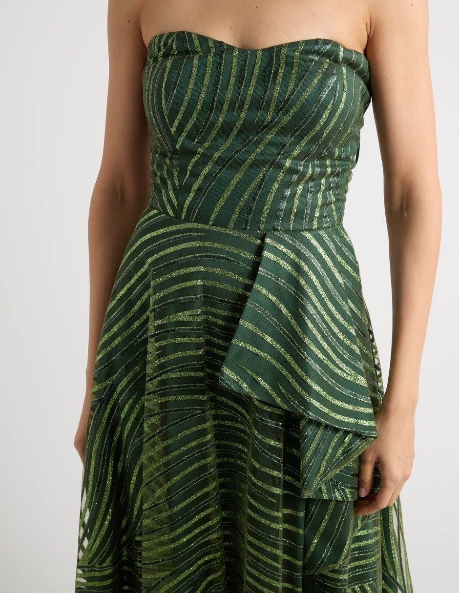 Vestido largo fiesta rue para mujer