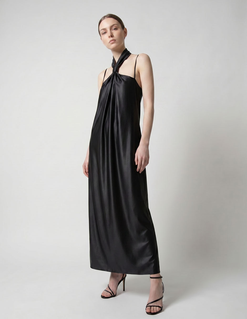 Vestido largo fiesta rue de la paix para mujer