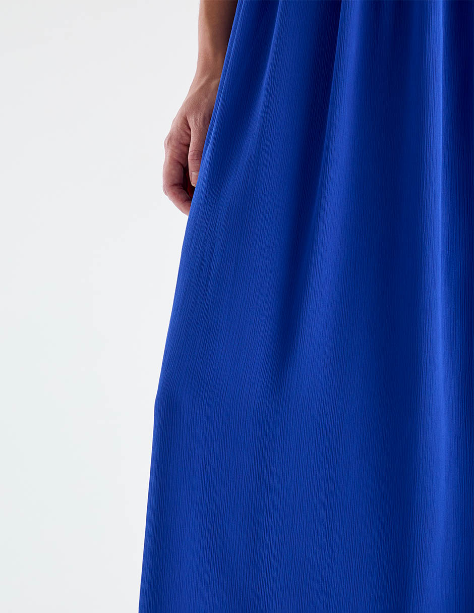 Vestido midi de fiesta escote Corazón 2