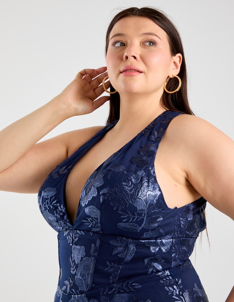 Vestido maxi de fiesta espalda abierta