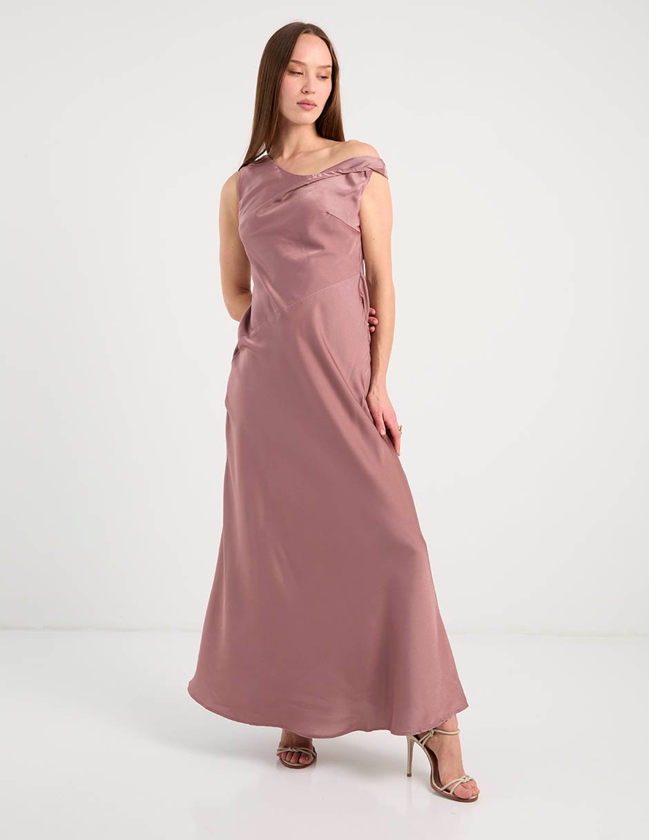 Vestido maxi noche dama "para mujer" 3
