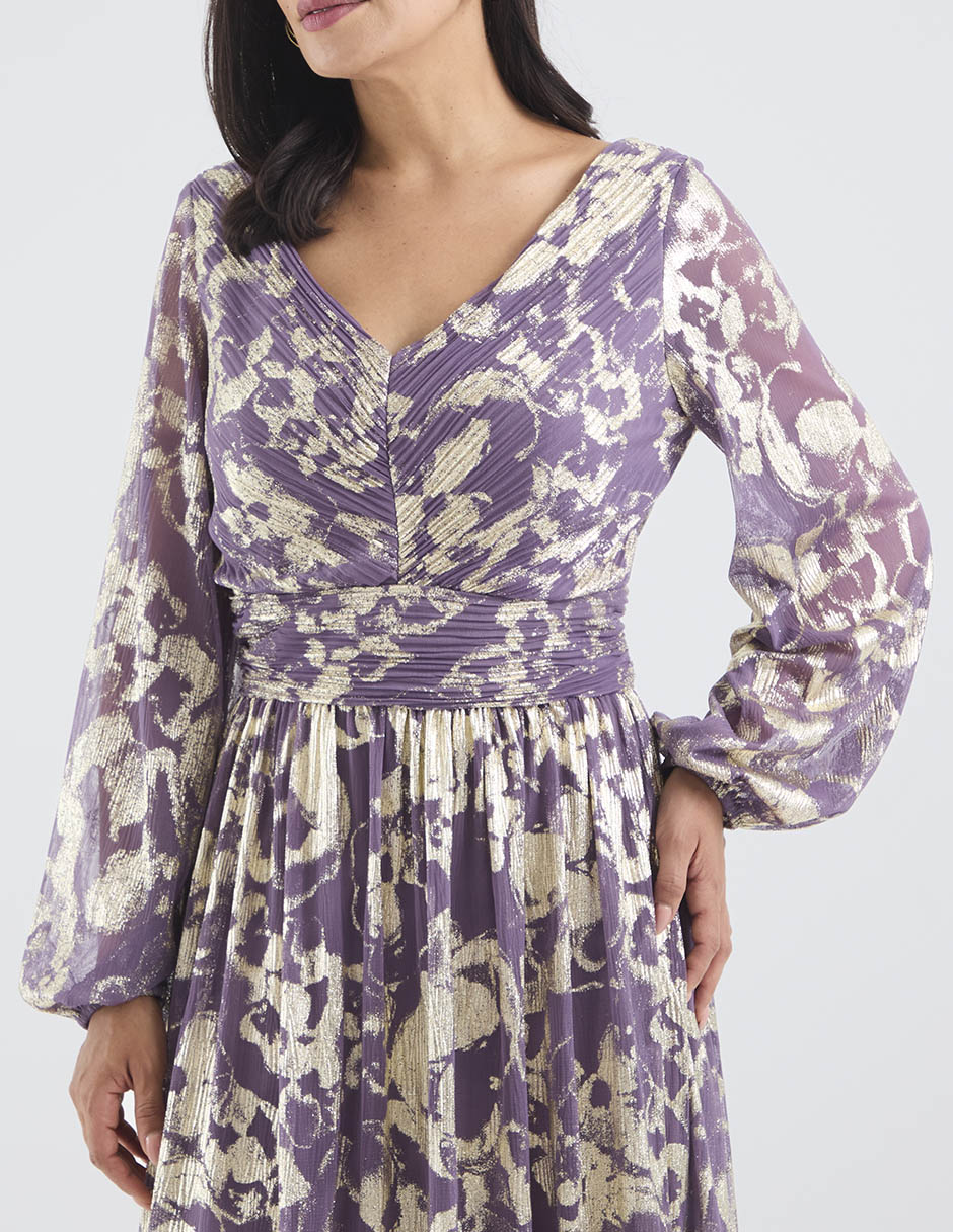 Vestido largo fiesta para mujer 4
