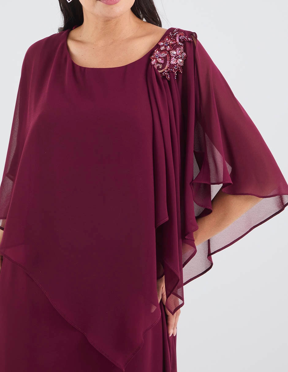 Vestido largo fiesta para mujer 4