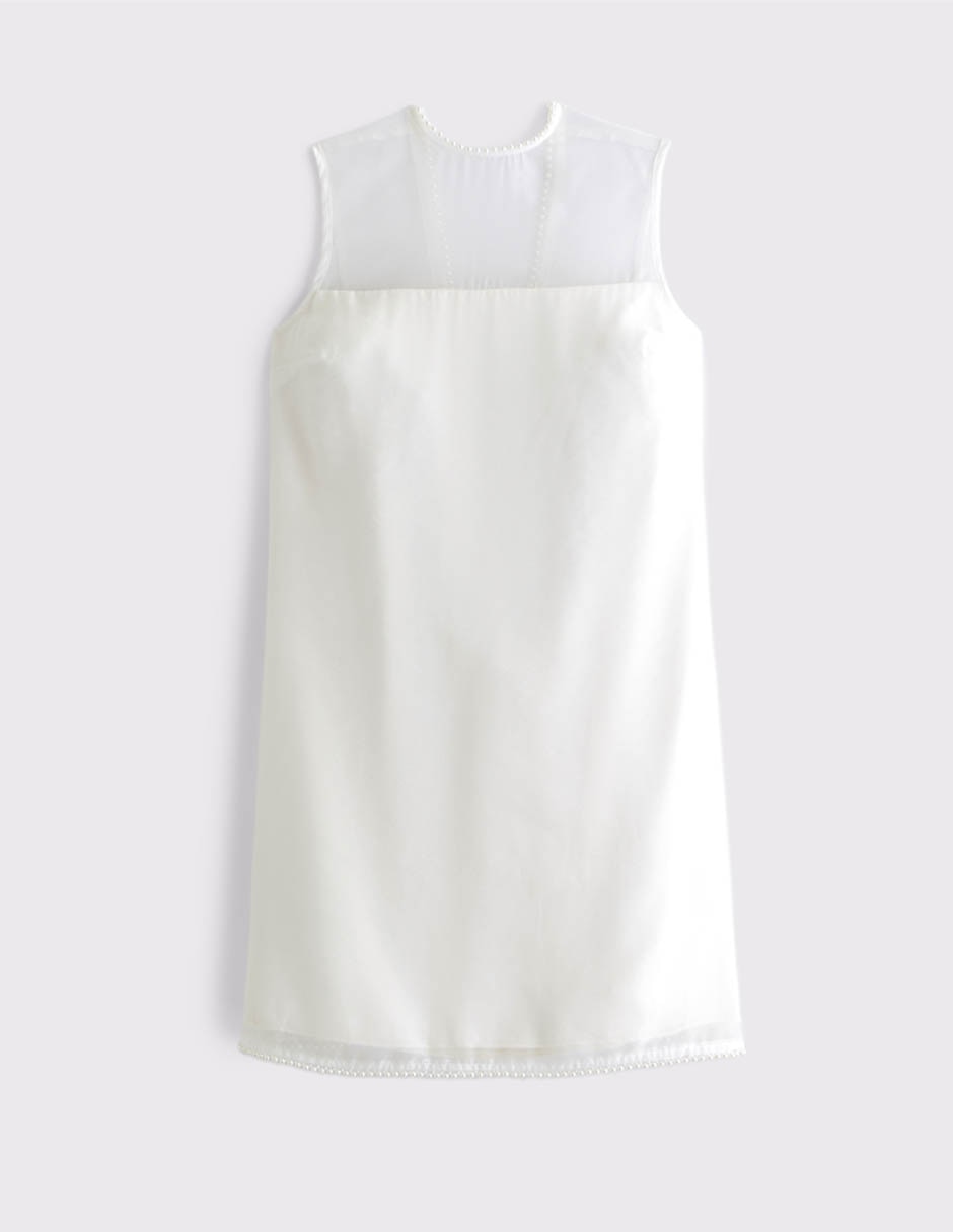 Vestido mini fiesta escote regular 8