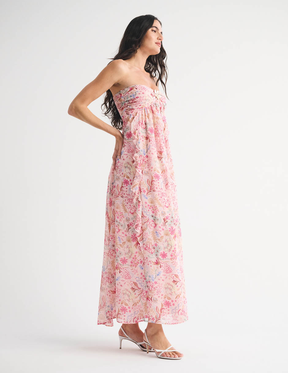 Vestido maxi de fiesta SP26 para mujer 3
