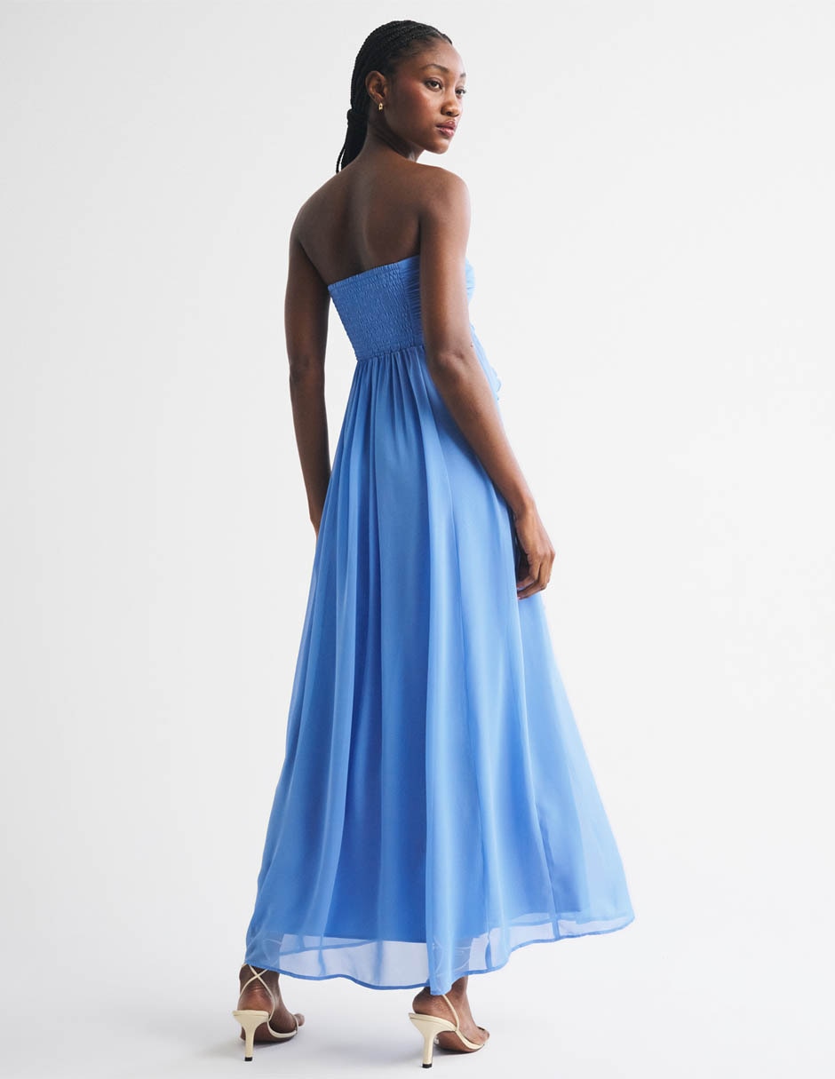 Vestido maxi casual abercrombie & fitch para mujer