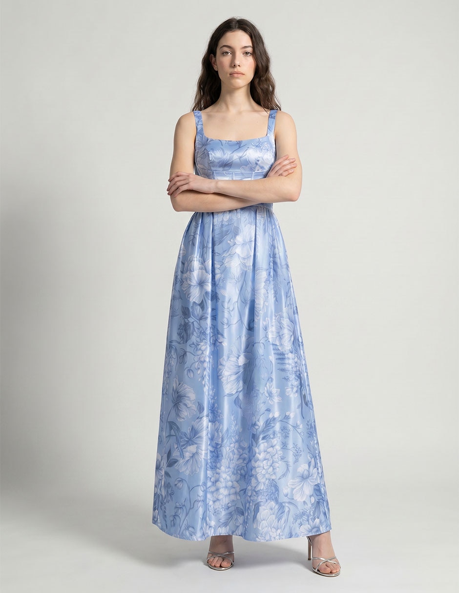Vestido largo casual para mujer 3
