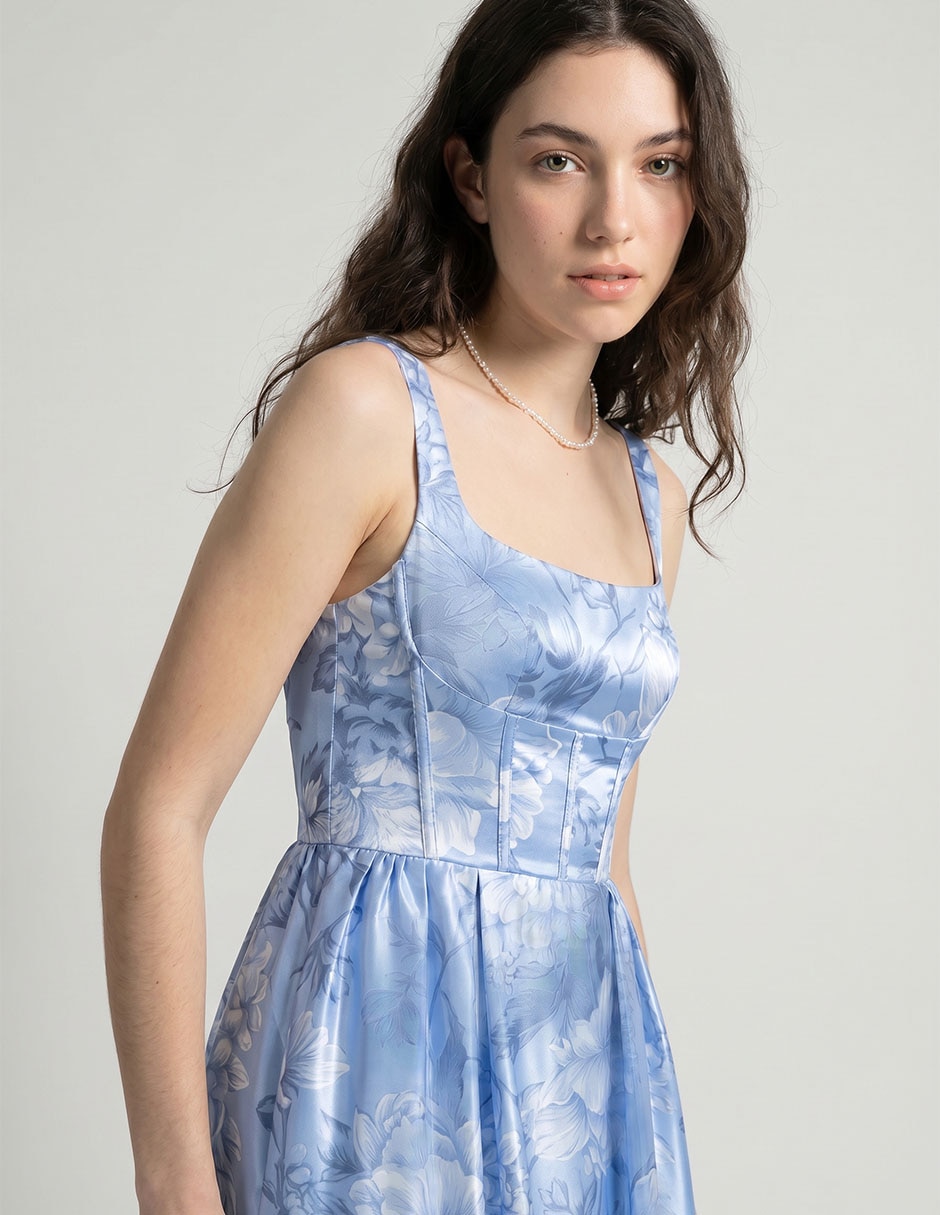 Vestido largo casual para mujer 4