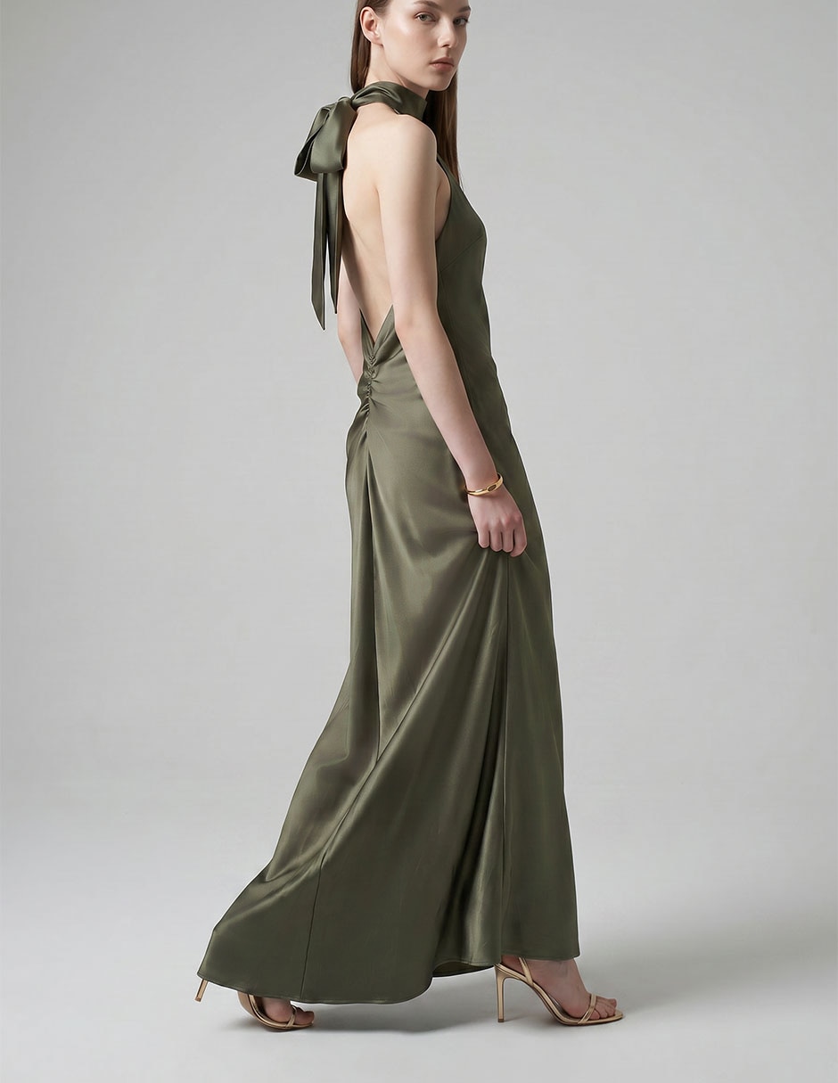 Vestido largo de fiesta para mujer 5