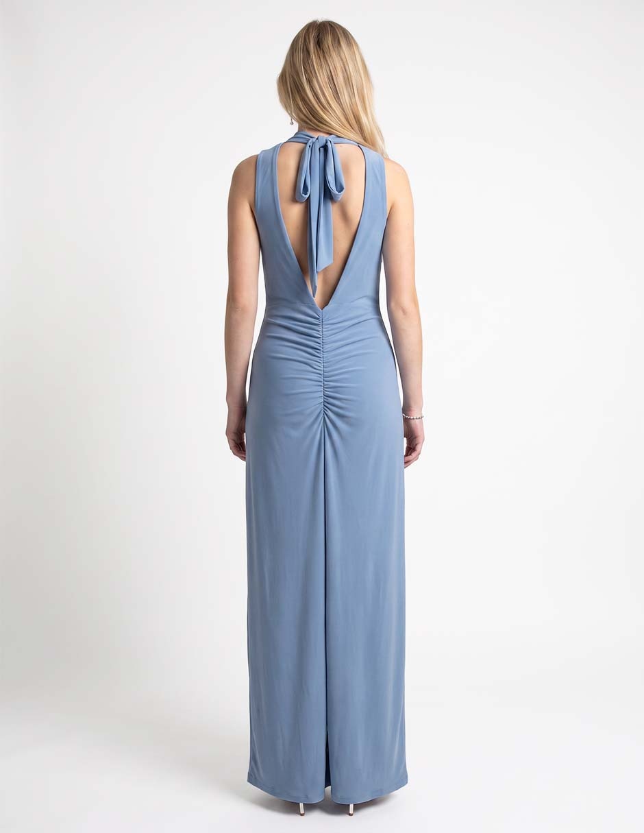 Vestido maxi de fiesta Jump espalda abierta para mujer