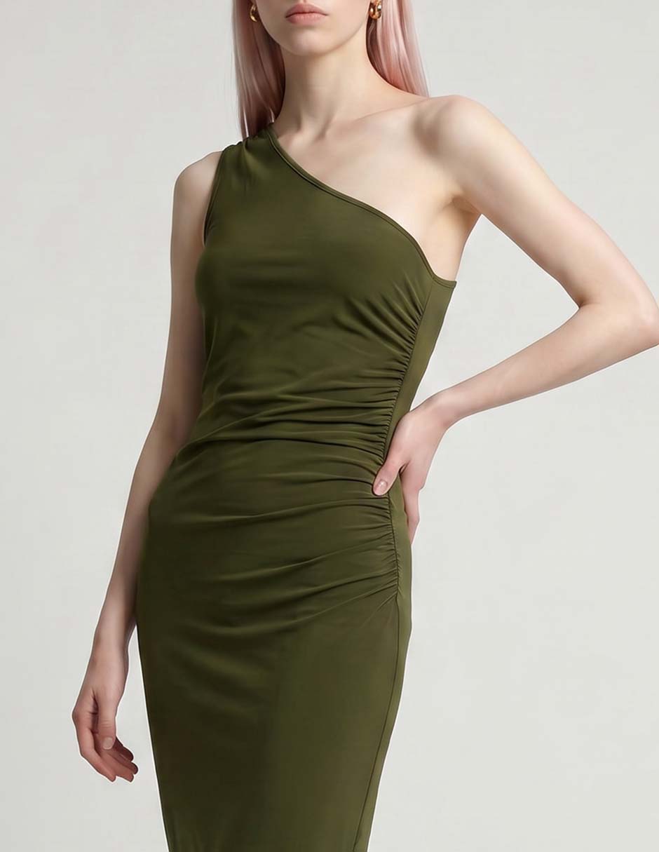 Vestido largo de fiesta Jum escote medio