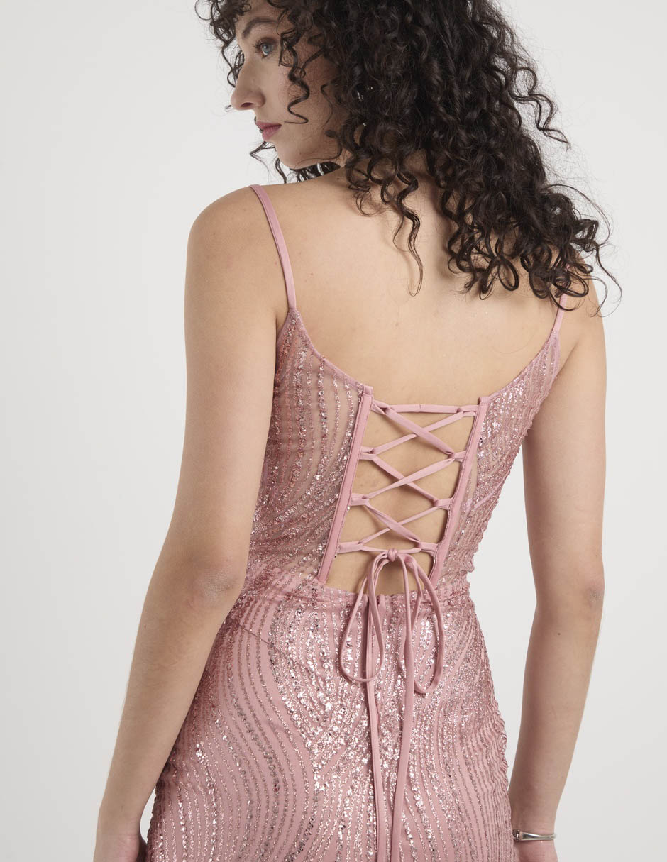 Vestido largo de fiesta para mujer
