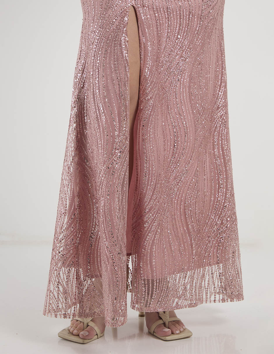 Vestido largo de fiesta para mujer
