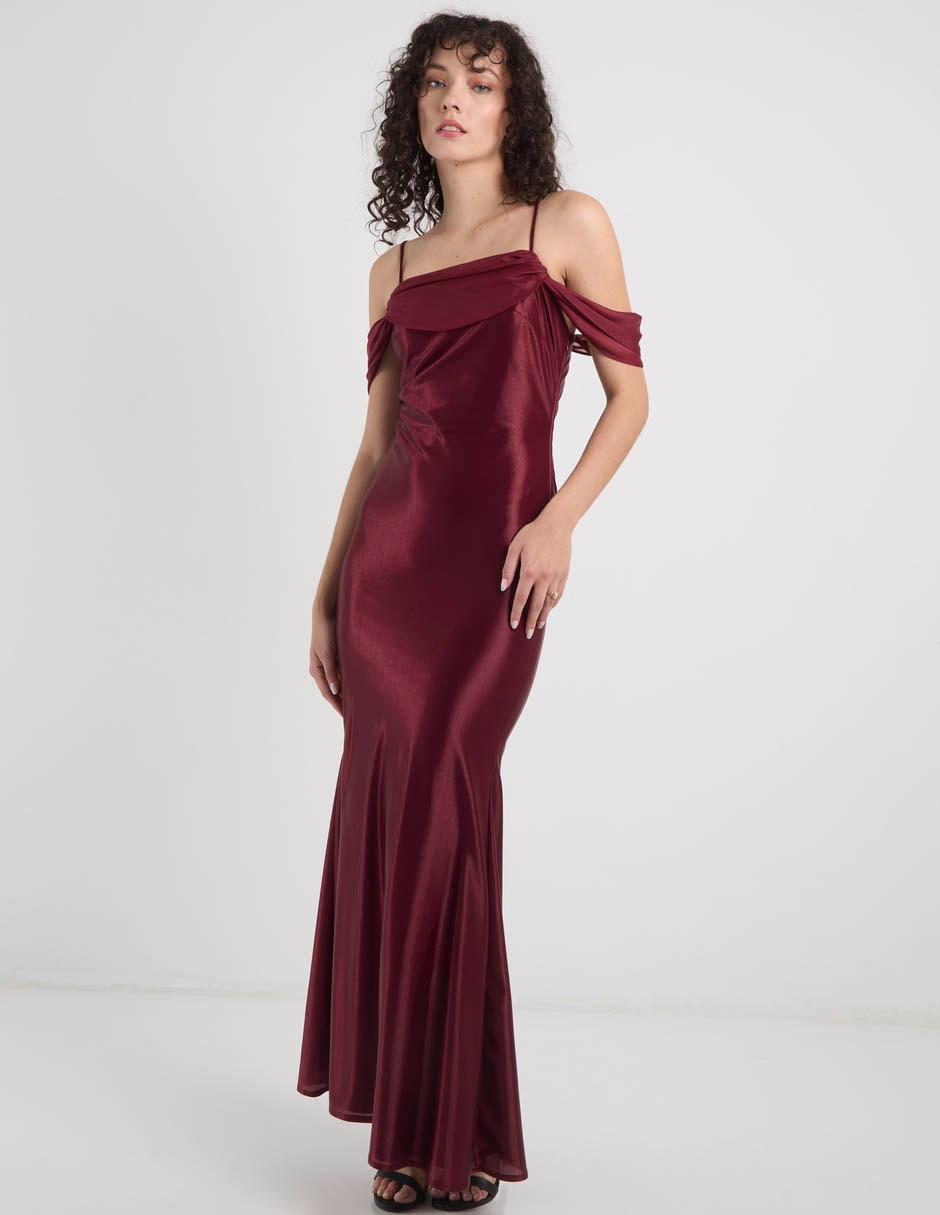 Vestido largo de fiesta para mujer