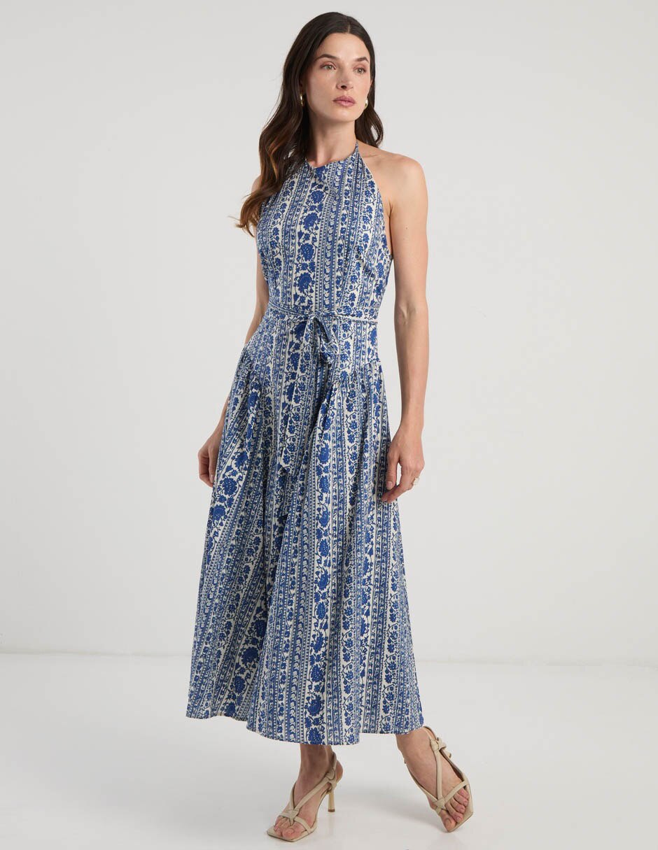 Vestido crop de fiesta rue de la paix espalda abierta