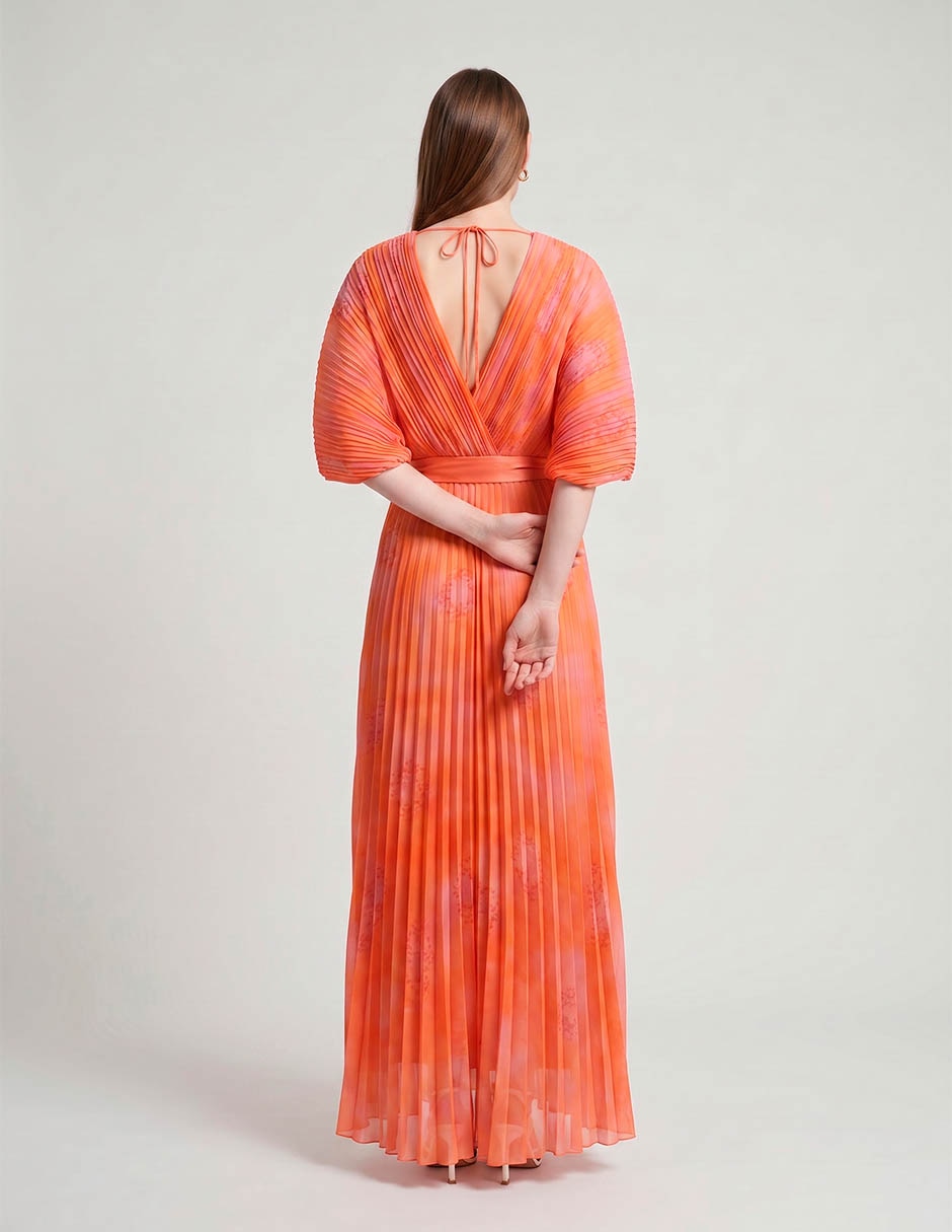 Vestido Largo Fiesta Zomos By Sofia Simon Familia Zomos Para Mujer