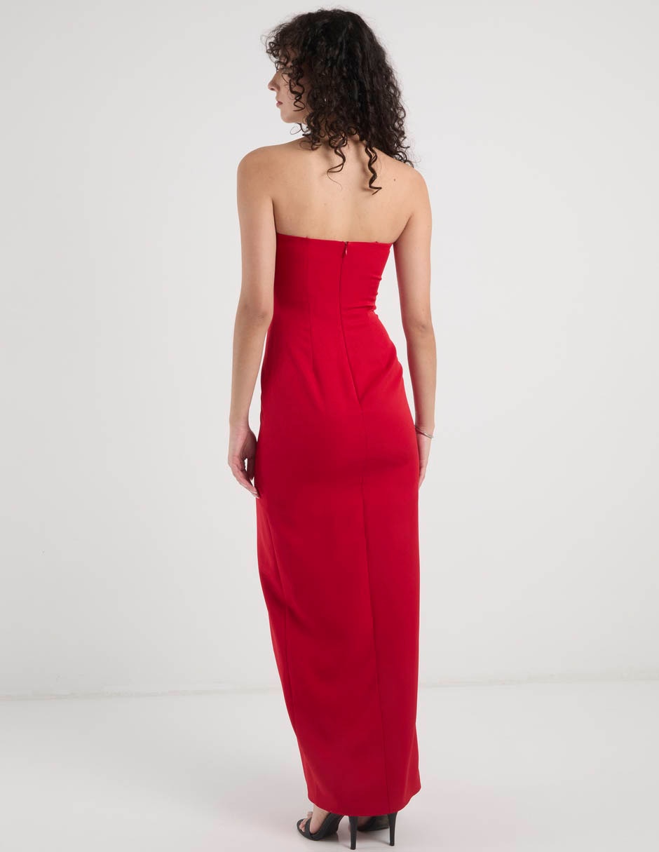 Vestido maxi de fiesta rue de la paix para mujer