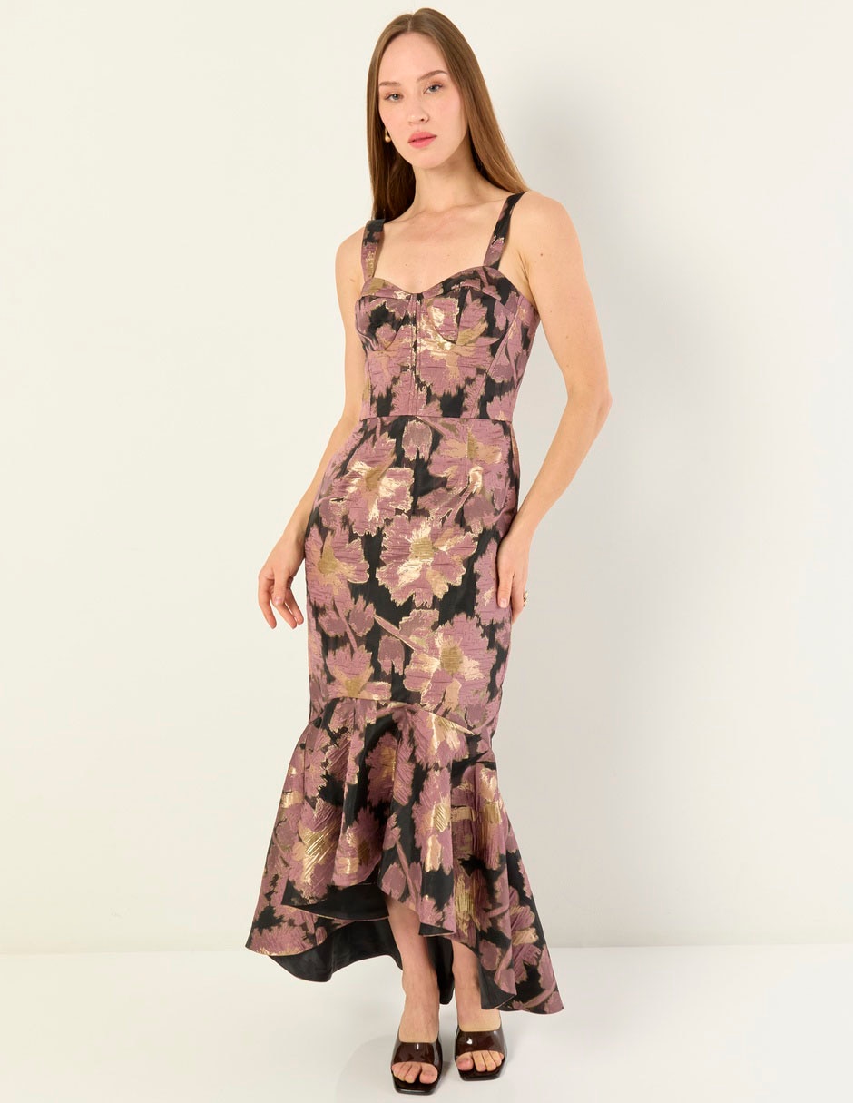 Vestido midi de fiesta para mujer Vestido midi de fiesta para mujer